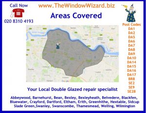 Map of area covered By The Window Wizard Bexleyheath Map of area covered By The Window Wizard Bexleyheath