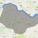 The Window Wizard UPVC window & Door repair service area map Bexley